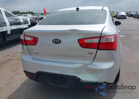 2014 Kia Rio Lx из США, поврежденный, VIN KNADM4A33E6396190